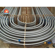 Tubo de curvatura en U de acero inoxidable ASTM A213 TP321